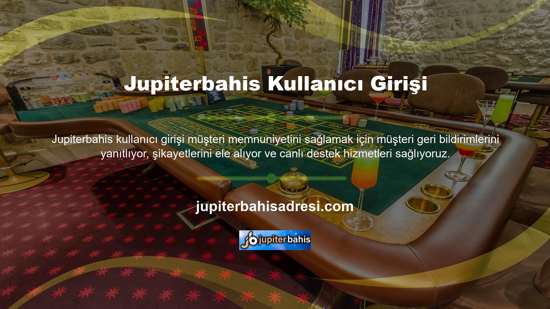 Jupiterbahis katılarak en ünlü bahis platformlarından birine üye olma şansına sahip olacaksınız